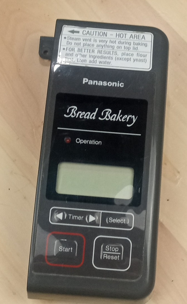 Panasonic Bread Machine Control Panel SD-BT55P Replacement Part Tested
