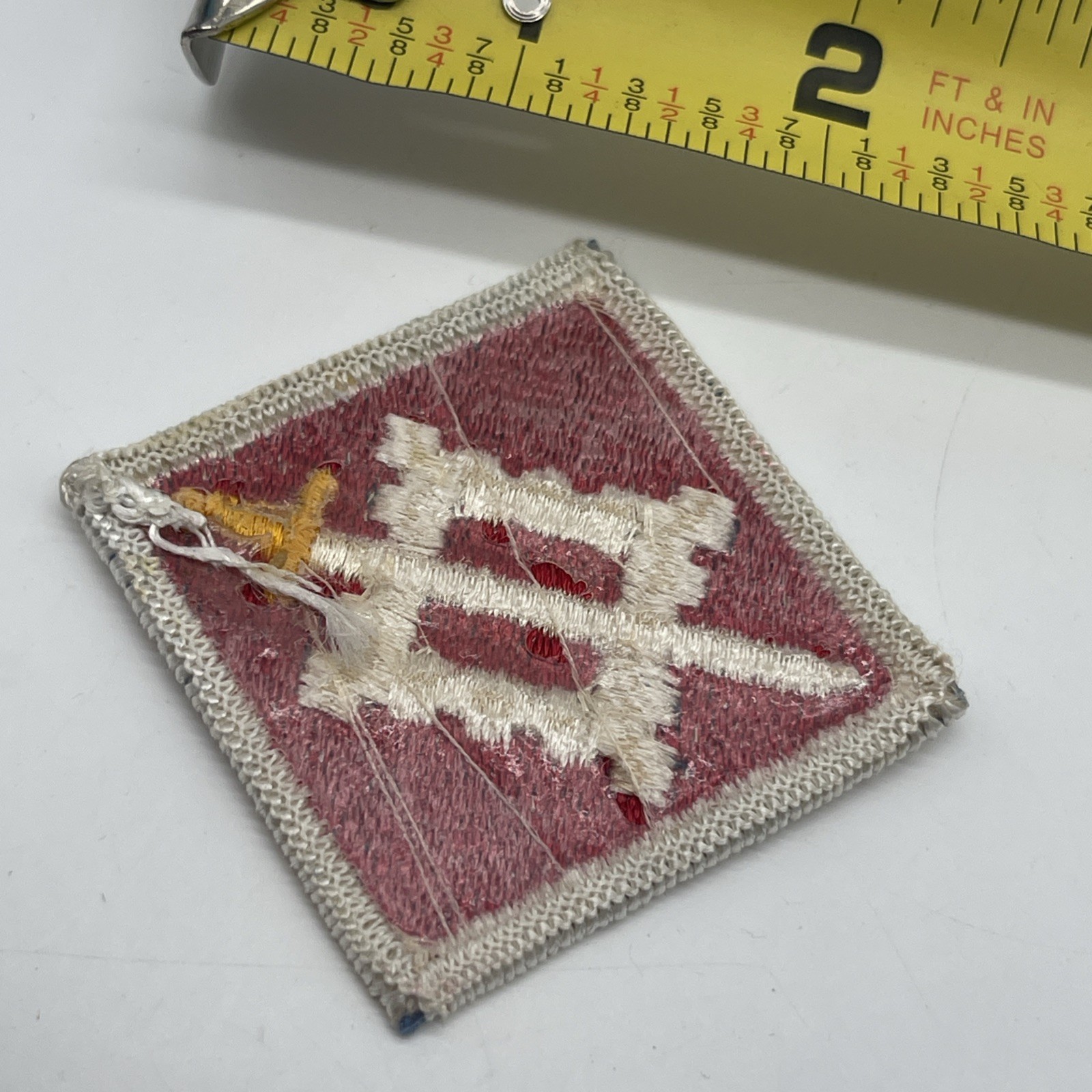 U.S. Military Army18th Engineer Brigade Patch Insignia Full Color Merrowed