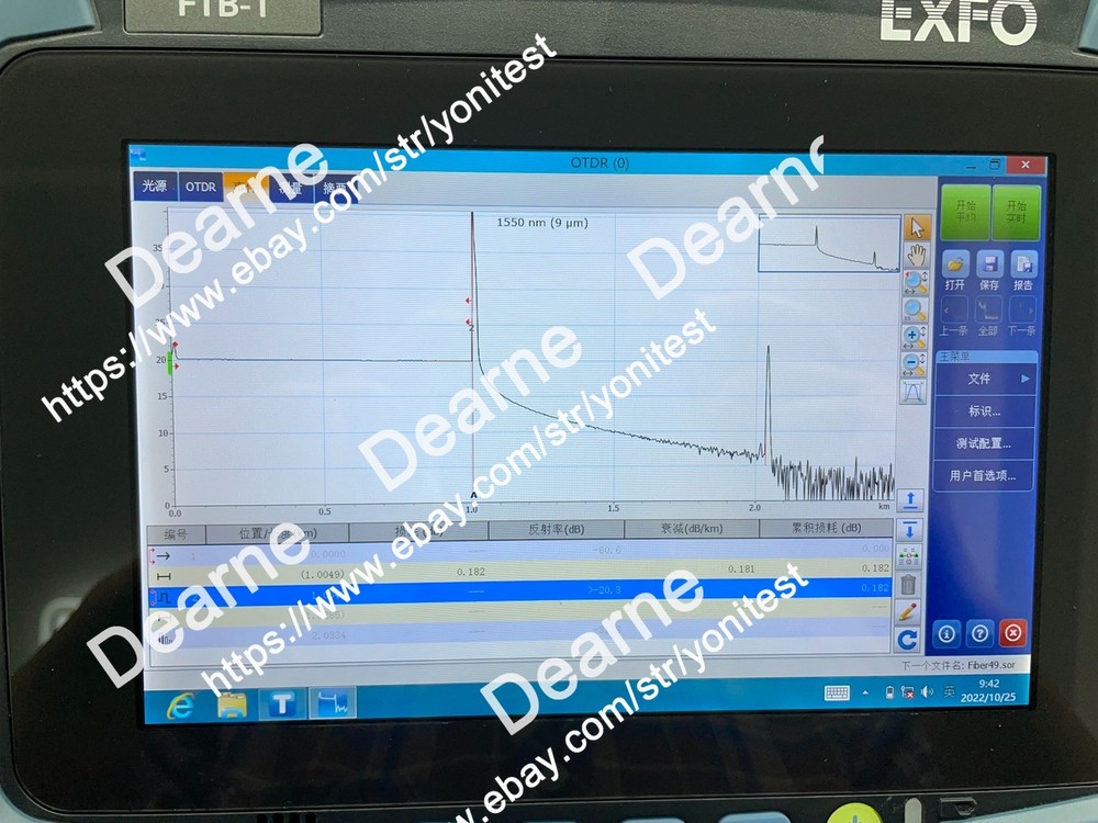 EXFO FTB-1 single-mode and multimode OTDR /new style