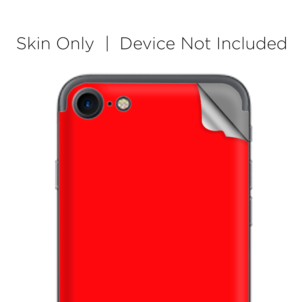 Apple iPhone 7 / 8 Skins Decal Wrap Solid Red color