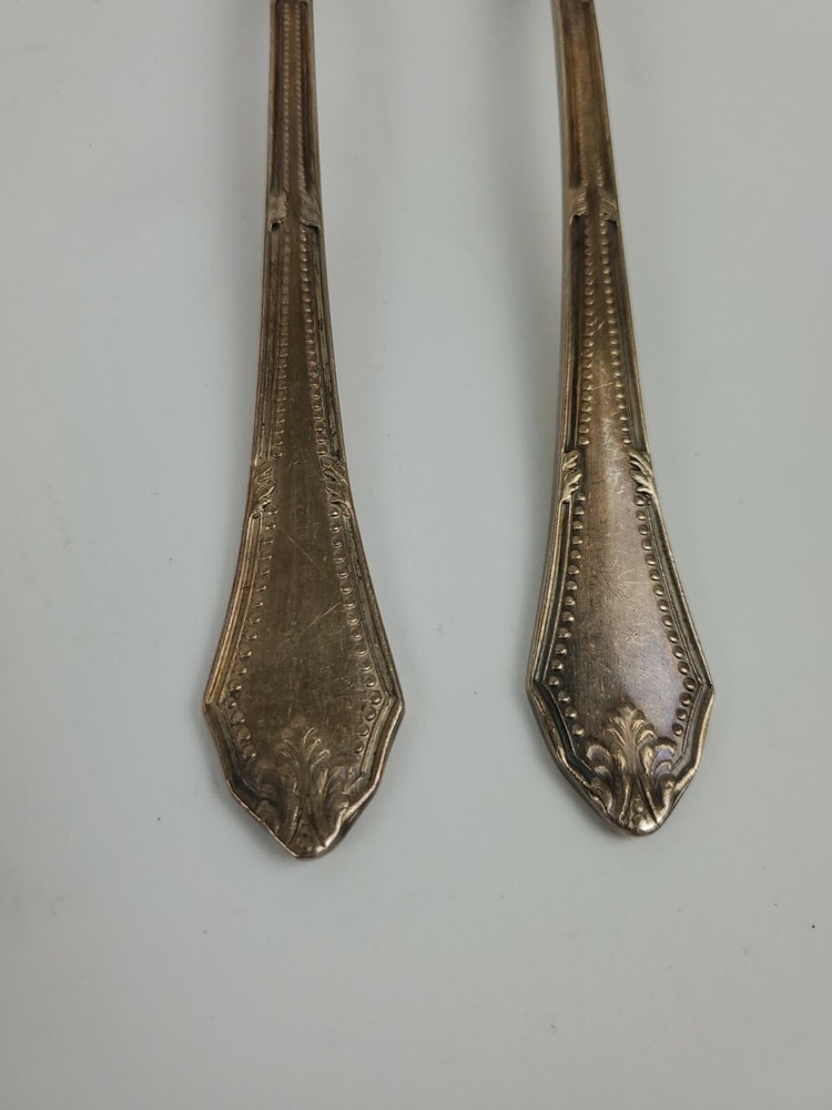 Vintage Meneses-Alpplda Silverware Two Spoons