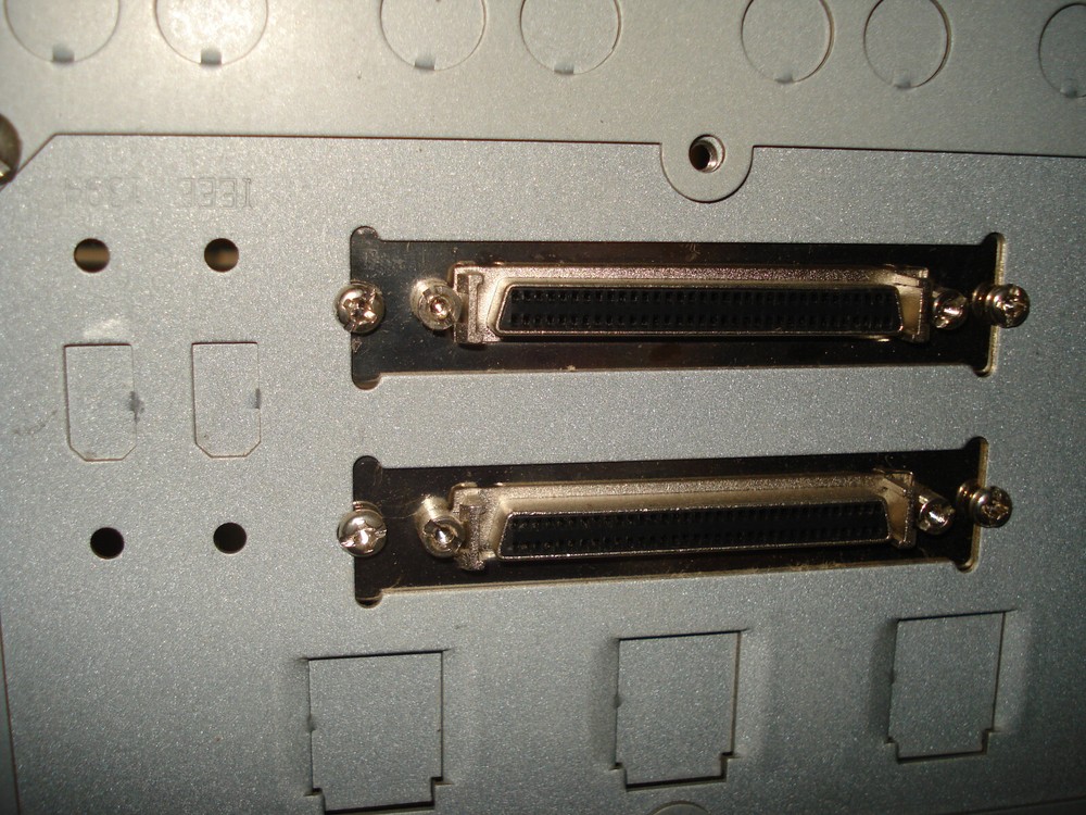 VINTAGE GENERIC SCSI EMPTY PC ATX TOWER COMPUTER CASE -ANTEC POWER SUPPLY-