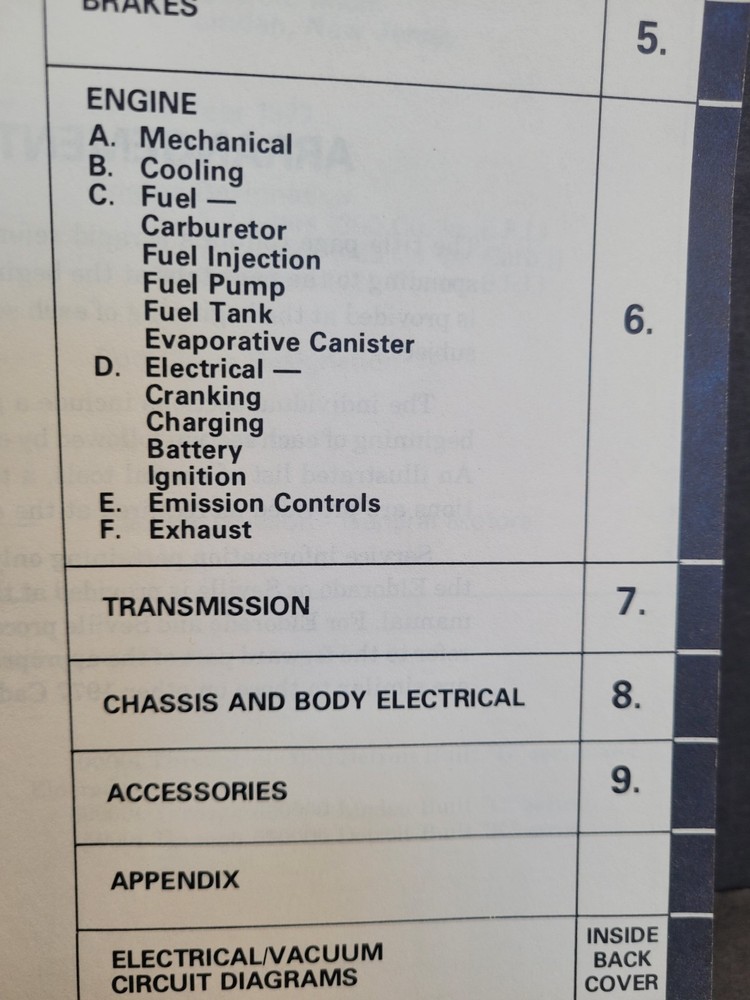 1977 Cadillac Preliminary Service Information Manual