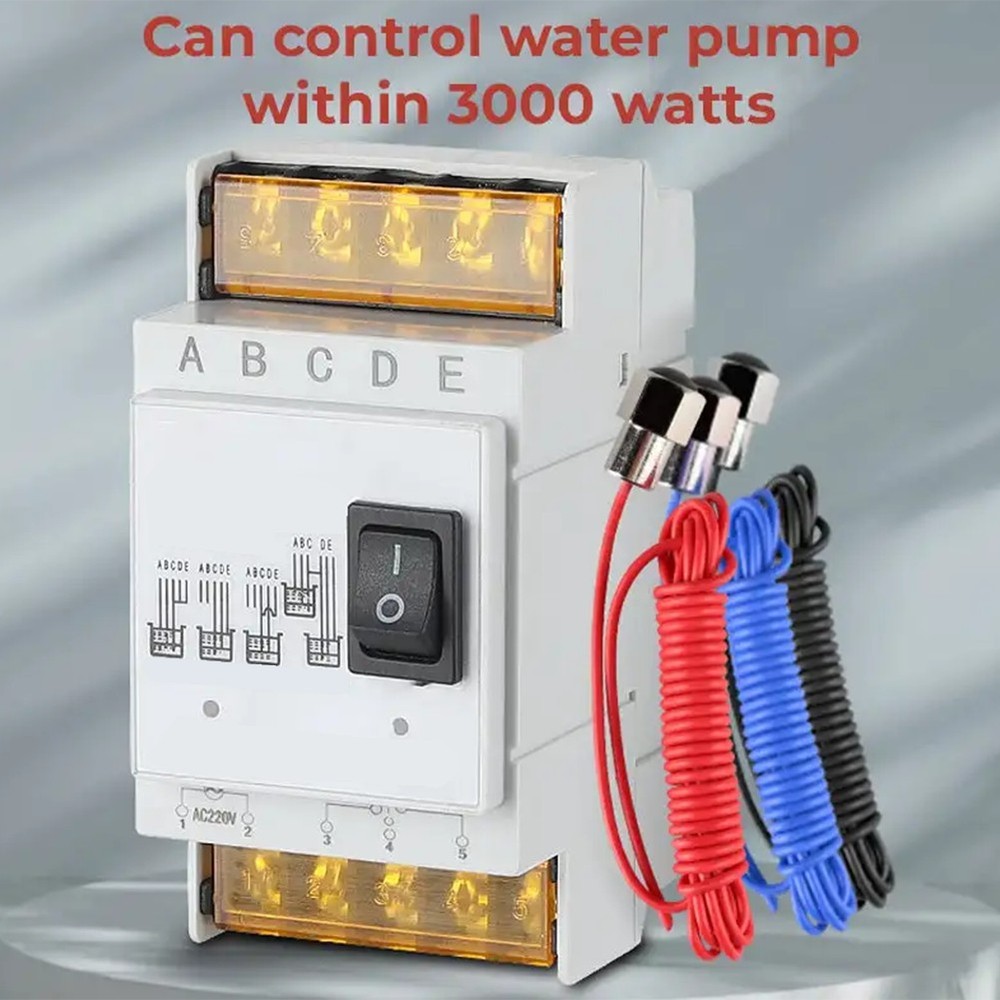 Fully Automatic Water Level Controller 25A 220V Water Tank Liquid Level6652