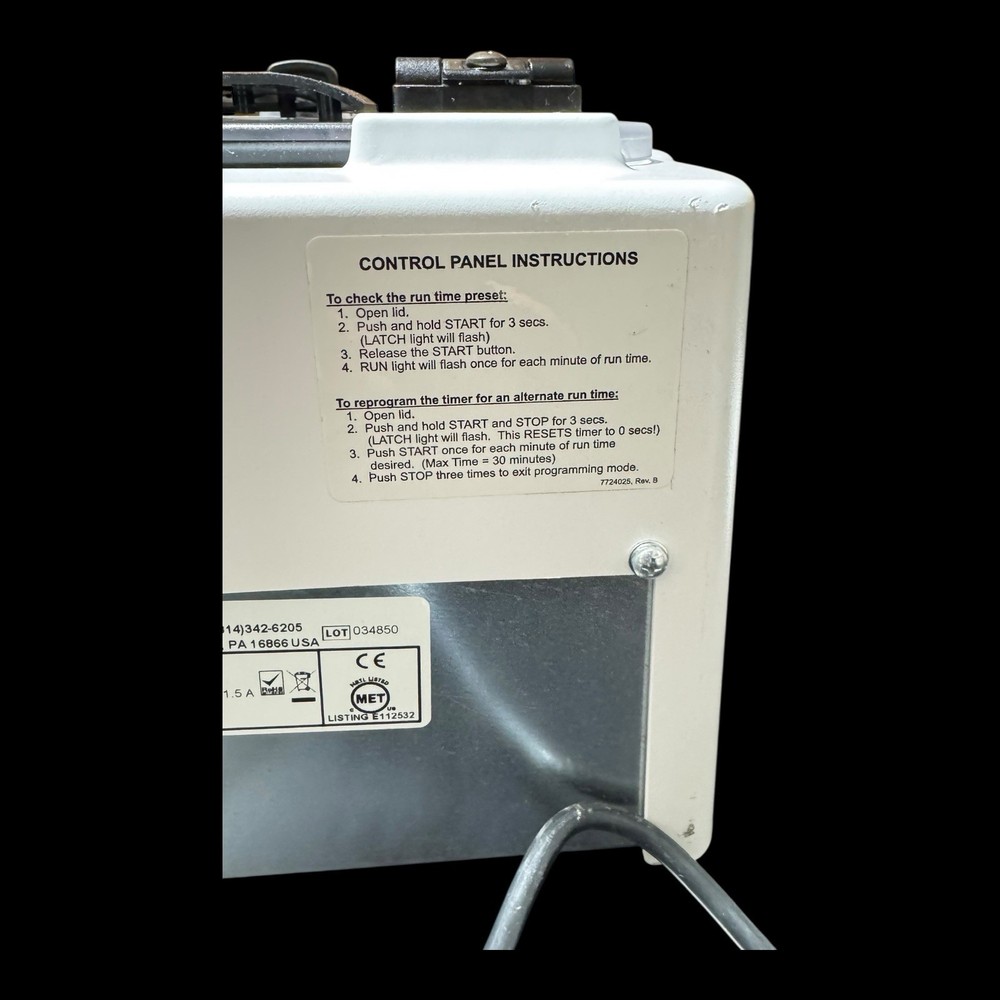 Drucker Diagnostics 642E Compact Single Speed Electronic Centrifuge