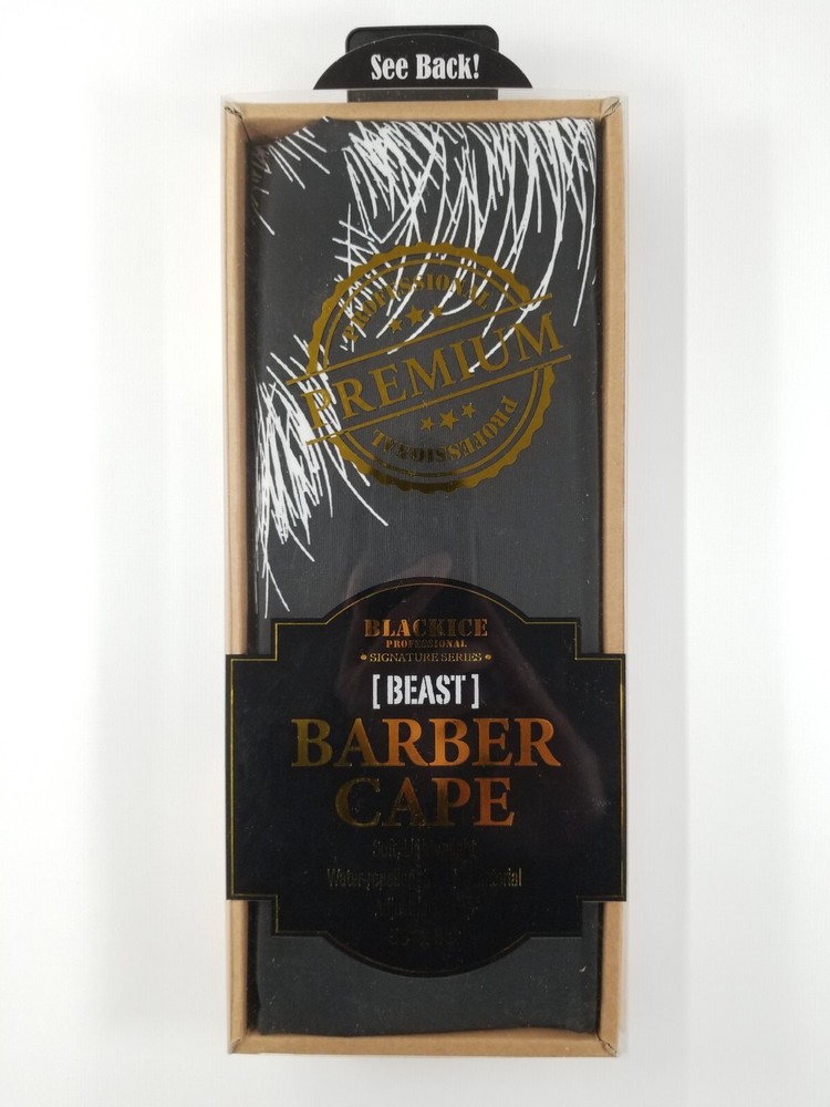 BLACKICE Professional Premium Graphic Pattern Barber Cape-Beast