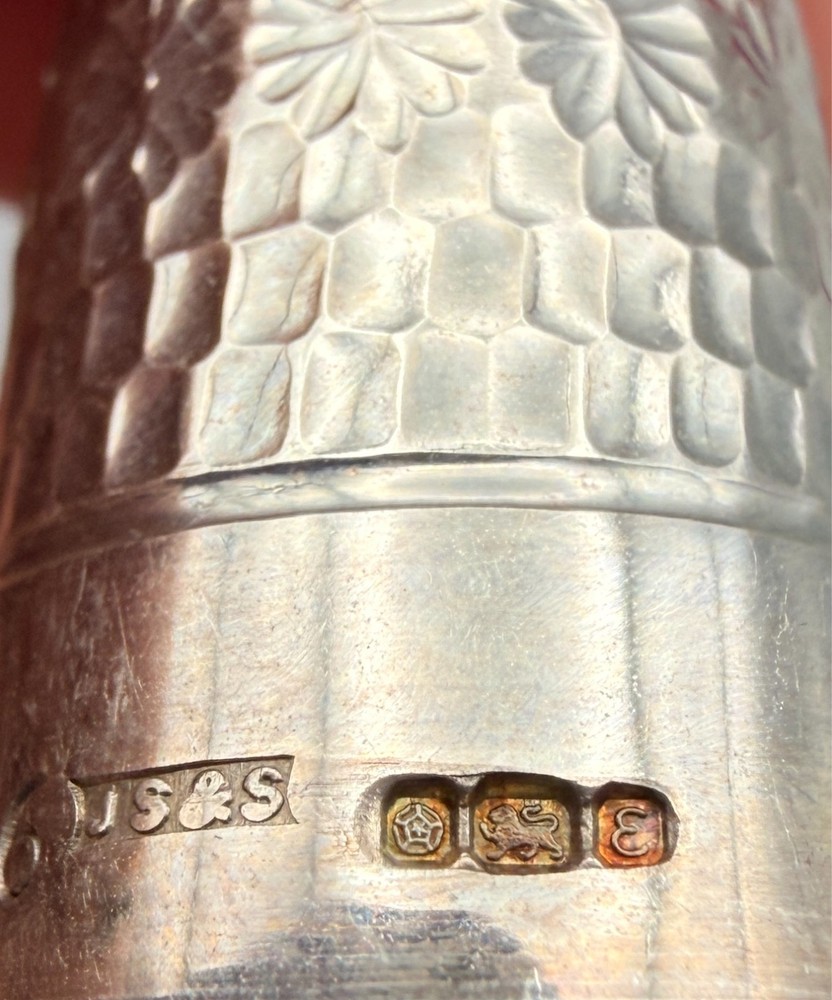 Antique Sterling Silver Thimble Lot