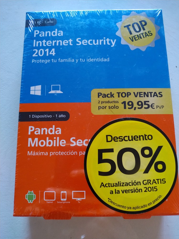 Panda Internet Security 2014 + Mobile - 1 Pc 1 Año Activation License Key Am
