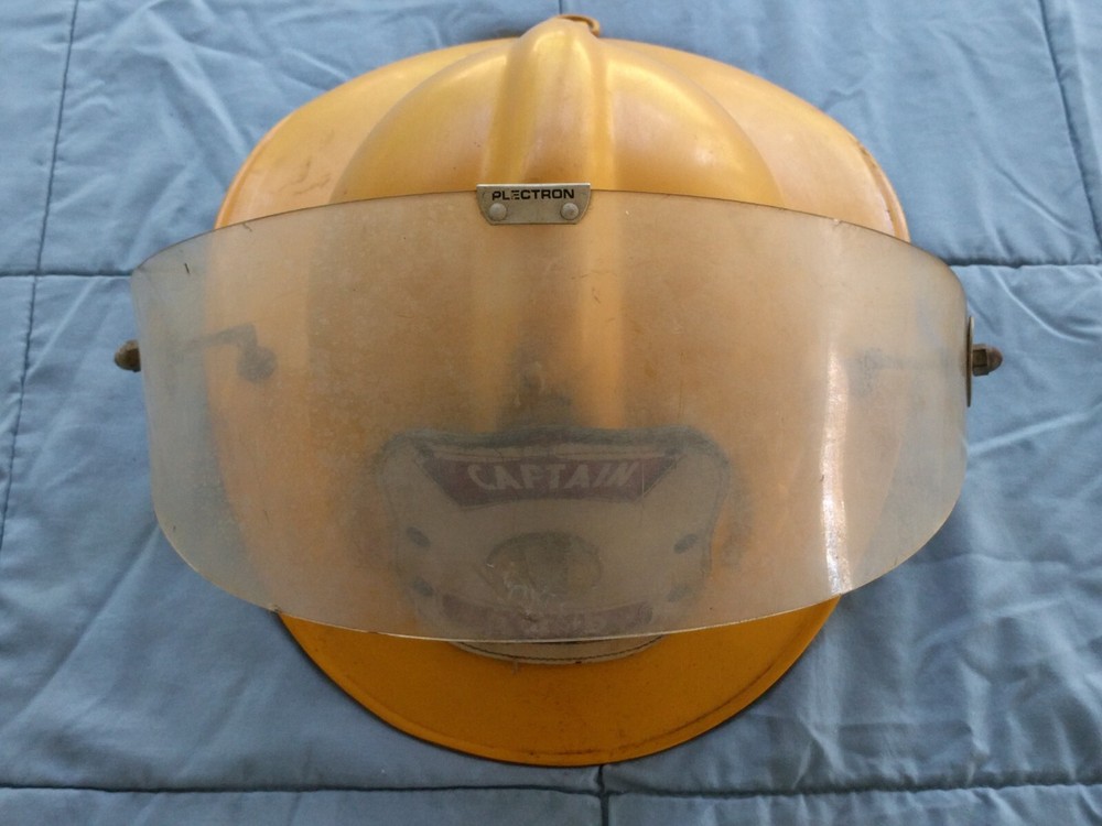 Vintage Cairns & Bros Firefighter Helmet w/shield - Captain DFD