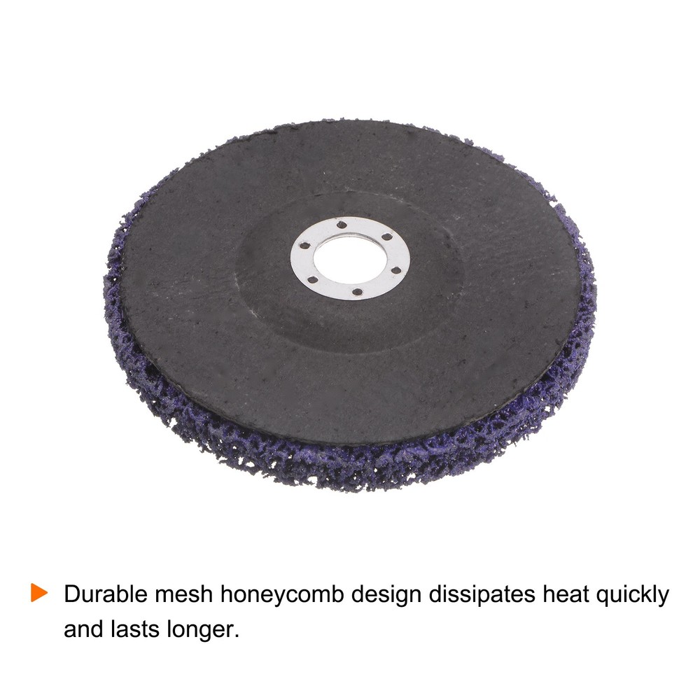 2pcs Strip Wheel Stripping Wheels 6"x7/8" for Purple