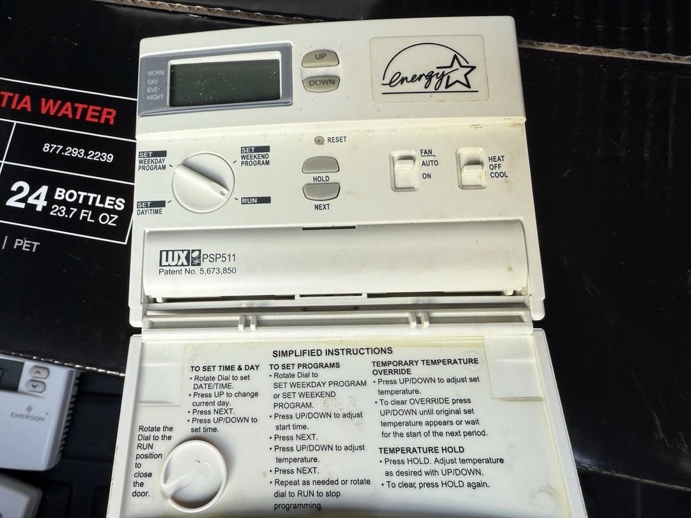 LuxPro PSP511 Programmable Heating & Cooling Electronic Thermostat