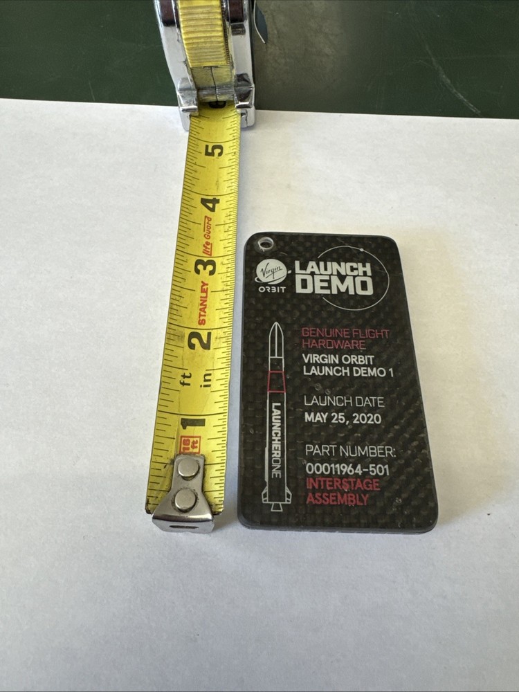 Virgin Orbit Launch Demo LauncherOne Genuine Flight Hardware Interstage Assembly