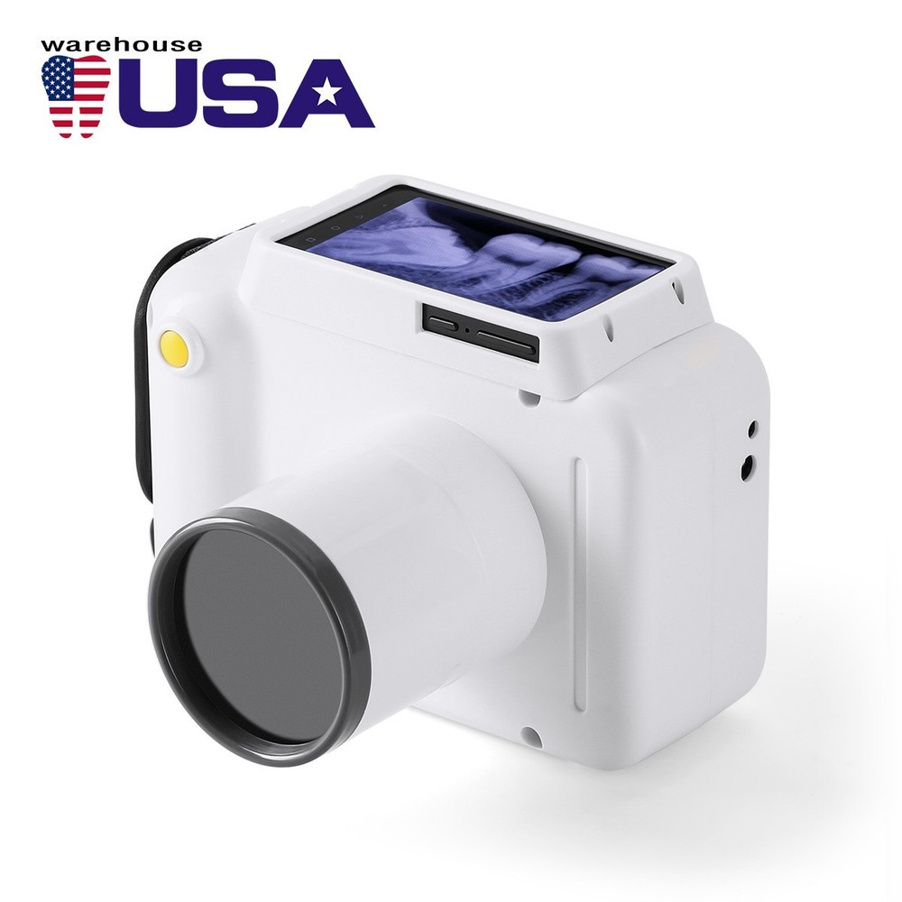 Dental X Ray Mobile Unit Machine System Digital Sensor LCD Frequency No Shield