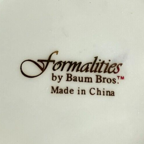 Vase Formalities floral Baum Bros.