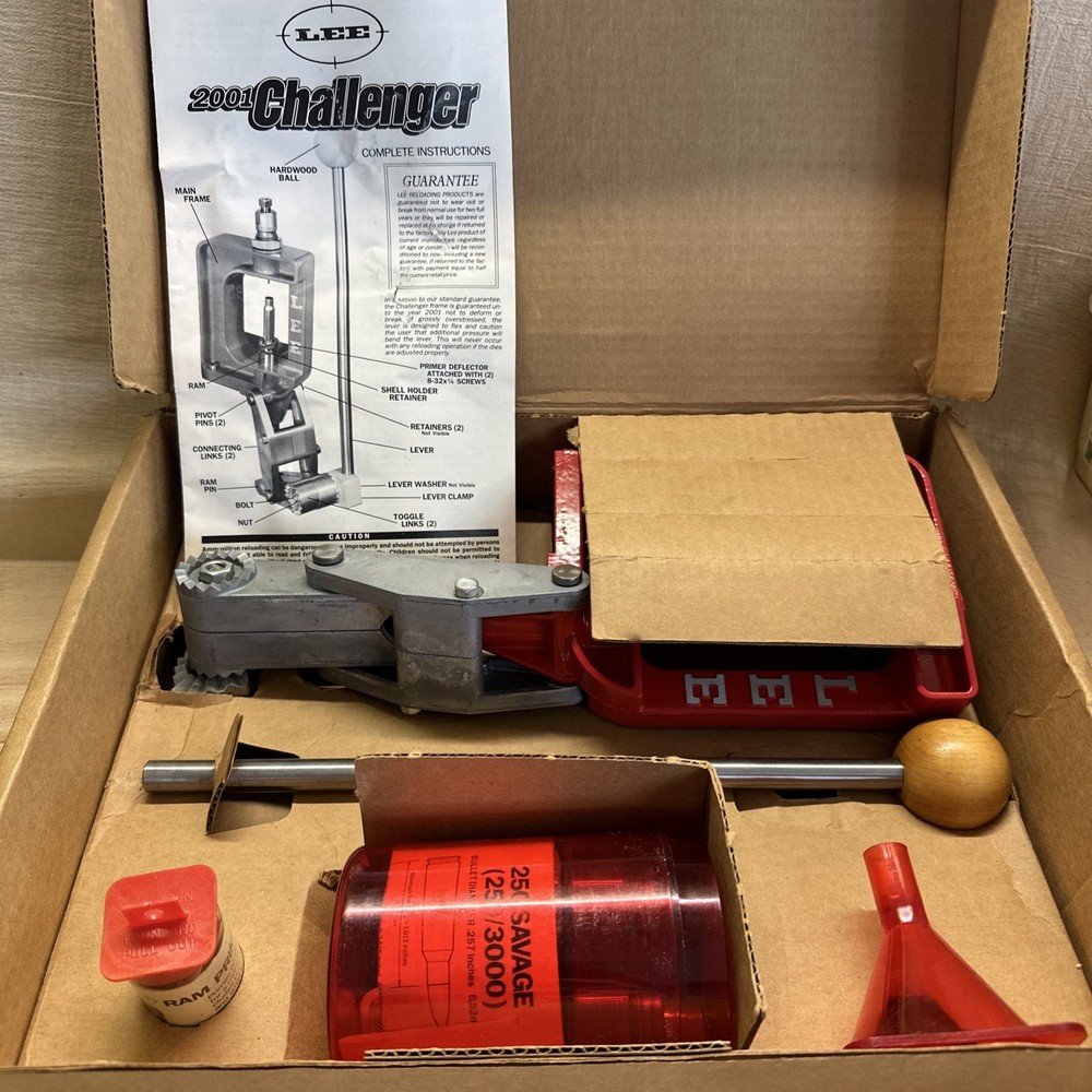 Lee 2001 Challenger reloading tool kit