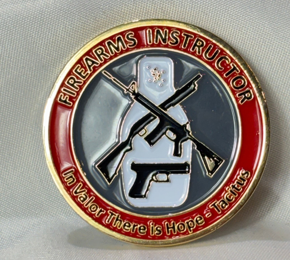 Harford County Challenge Coin Sheriff's Office Firearms Instructor