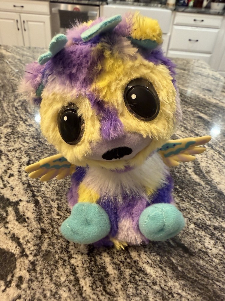 Hatchimal Spin Master Purple/Yellow Tested Works