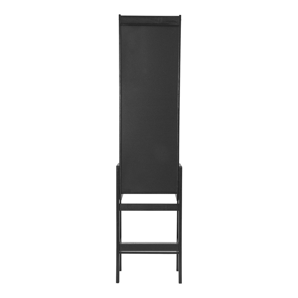 Rectangular Five-tier Modern End Table Storage Side Table Cabinet Black NEW/US