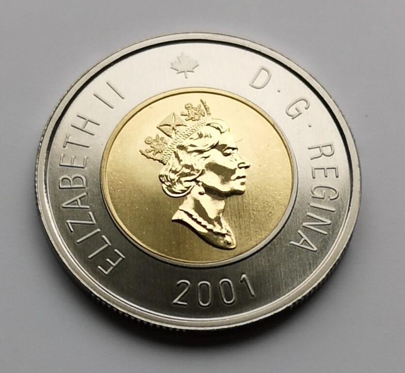 ***  CANADA  TOONIE  2001   ***  SPECIMEN  ***