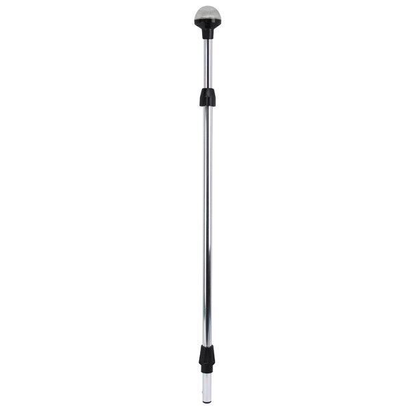 Relaxn Anchor Light with Rect Base, LED Telescopic SML 360 Degree Plug-In White