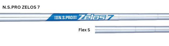 MINT Nippon N.S.PRO ZELOS 7, .355 Taper, S Flex, #5 Iron