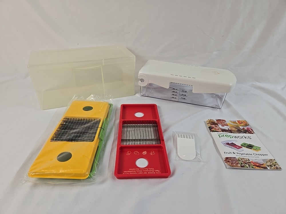 Prepworks by Progressive Fruit and Vegetable Chopper,White