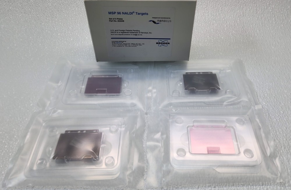 Bruker MSP 96 NALDI targets SET OF 4