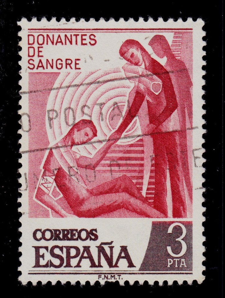 SPAIN SCOTT# 1994 USED  BLOOD DONATION THEME