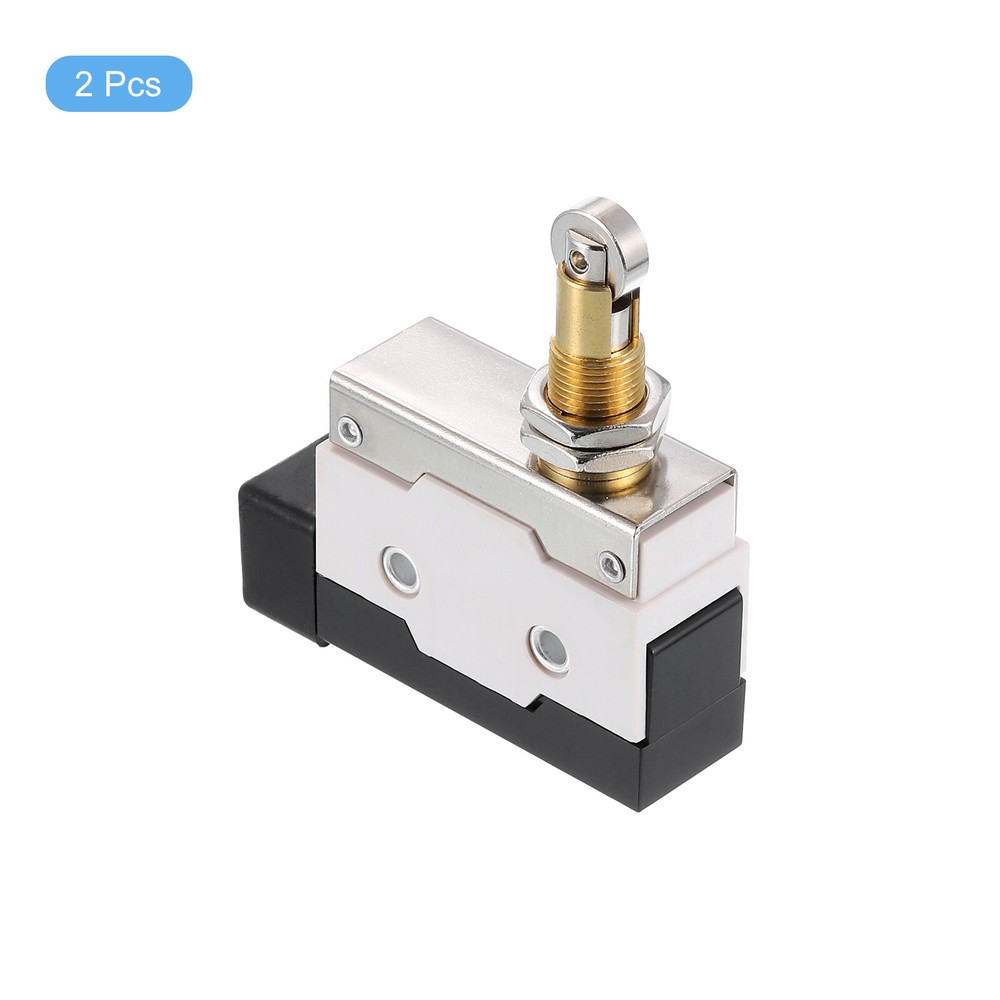 Limit Switch Roller Plunger D4MC-5020 Mount 1NC+1NO 3D Printer Metal 2 Pcs