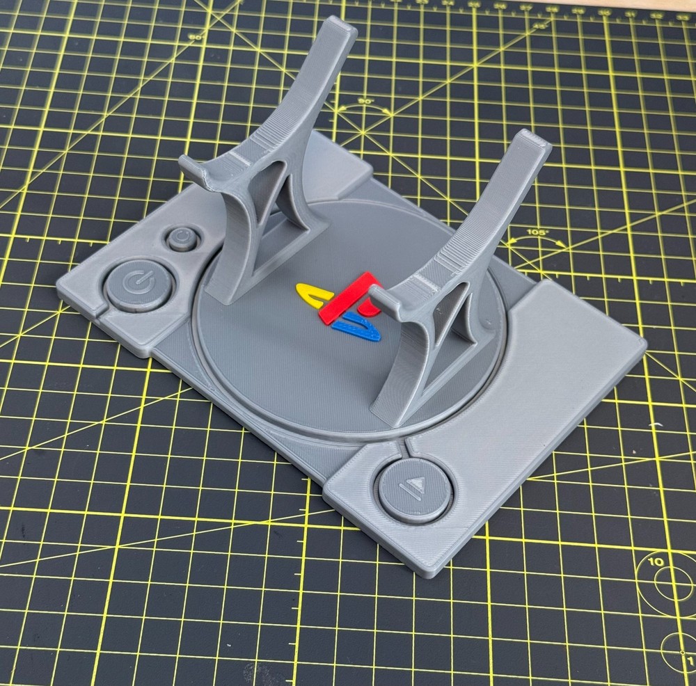 PS5 DualSense Controller Stand – Classic Original PlayStation Inspired Design