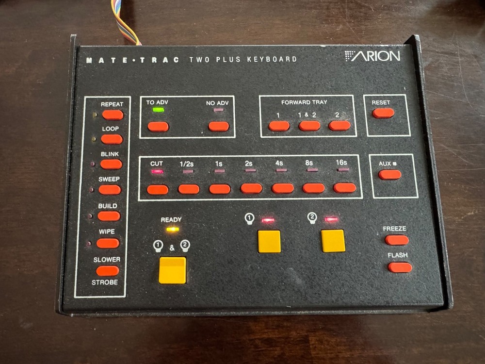 Arion Mate-Trac Two Plus Dissolve Controller with Keyboard TESTED AND FUNCTIONAL