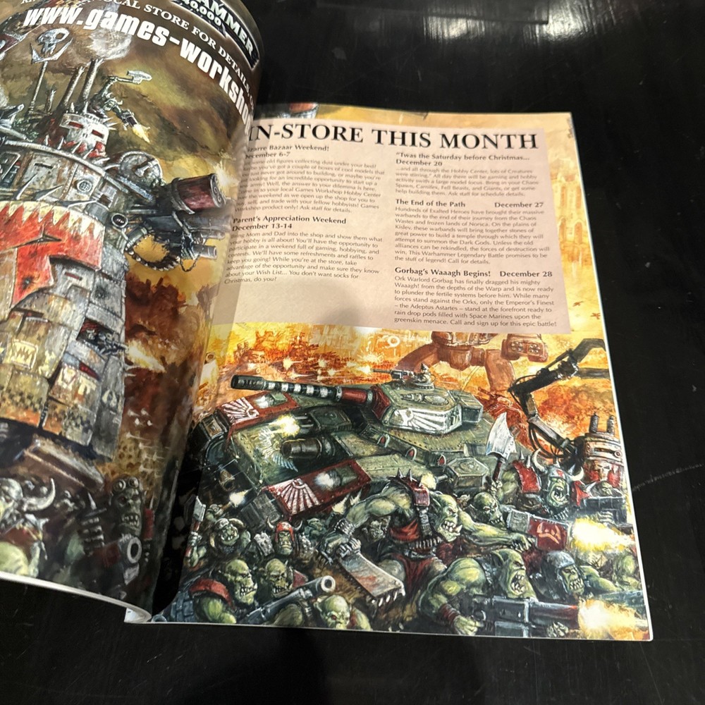 Warhammer White Dwarf issue 347 december 2008 nazgul rules / grombrindal rules