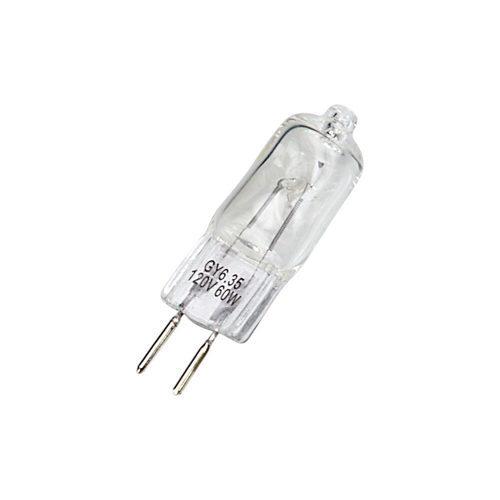 JCD Type 60w 120v GY6.35 Clear Halogen Light Bulb, Replacement Modeling Bulb