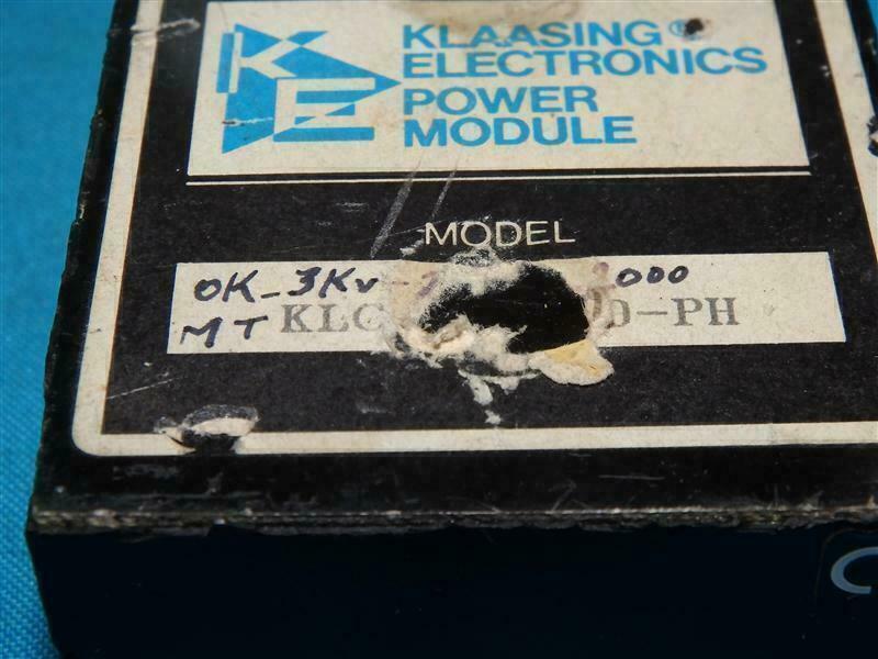 Klaasing Electronics Power Module