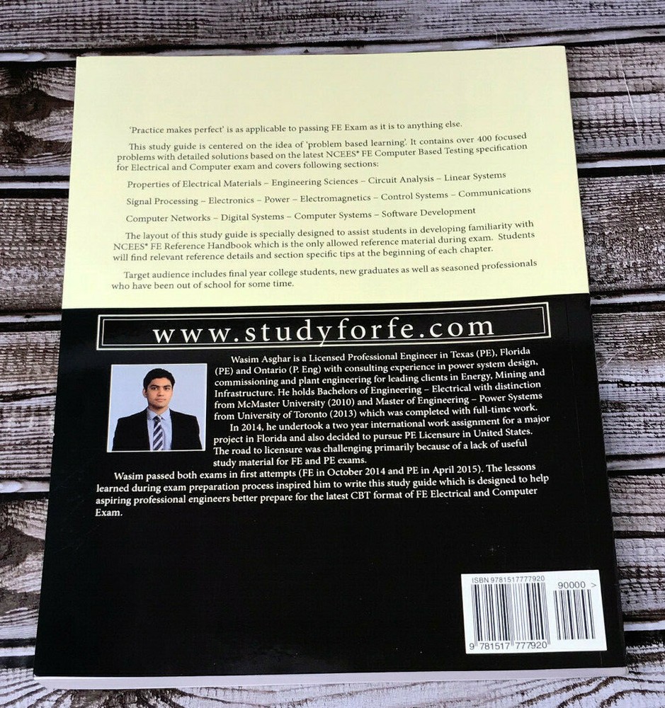 Study Guide for Fundamentals of Engineering FE Electrical and Computer CBT Exam