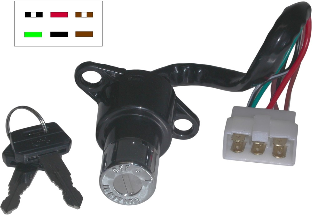 Ignition Switch for 1983 Honda CM 250 TB Custom (MC05)
