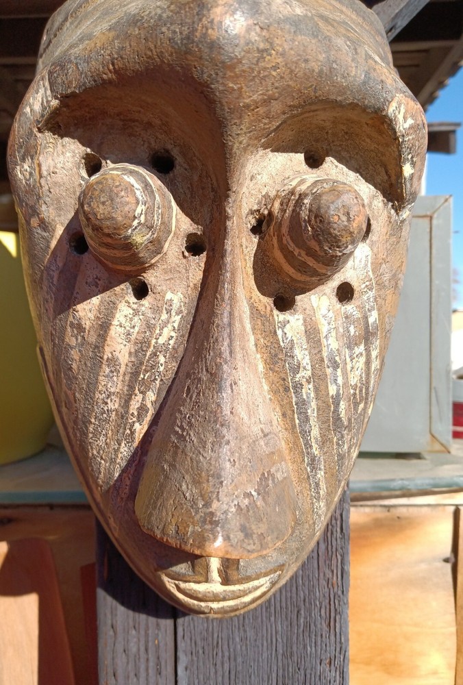 Authentic Bushoong Kuba Mask.