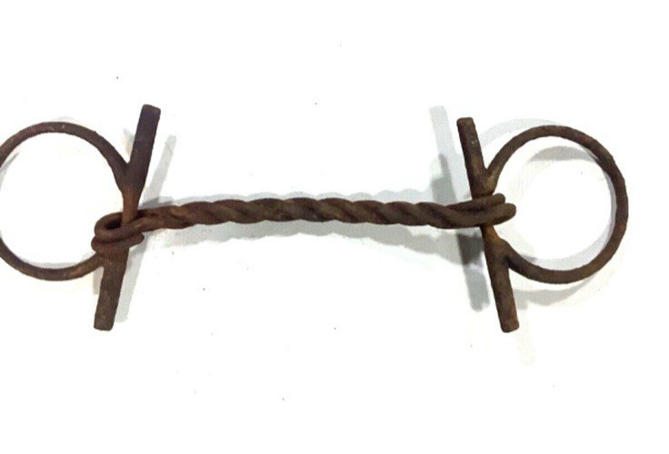 Equine Horse Chains/ bits / rusty