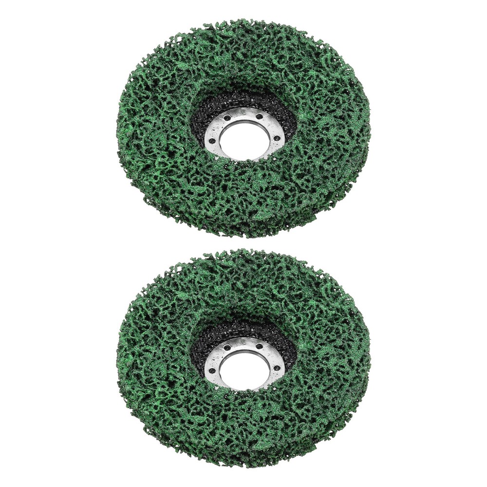 2pcs Strip Wheel Stripping Wheels 4.5"x7/8" for  Green