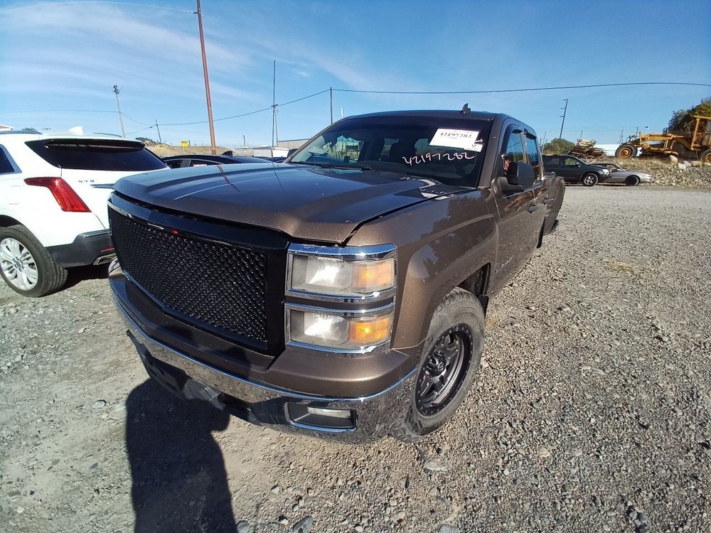 Display Screen w/Control Panel from 2014 Chevrolet Silverado 1500 12457287