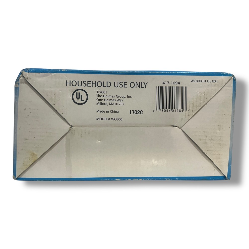 Rival Waffle Cone Maker Model WC800 01 WT White w/ Cone Roller