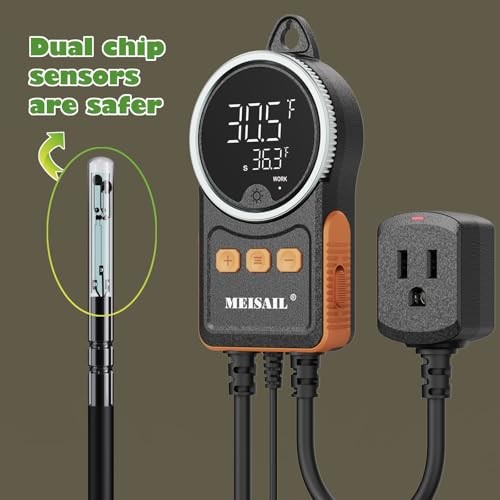 Temperature Controller, for Aquaculture or Plant Seedling, Pet MS-60B