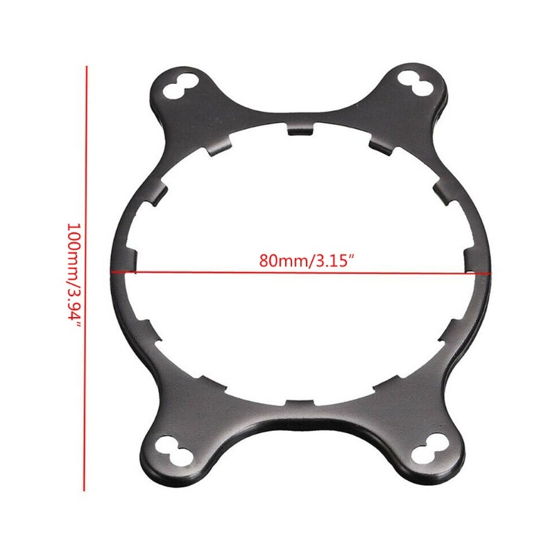 Back Plate Sturdy CPU Fan Bracket Support Stable Holder Radiator Mount For AM4