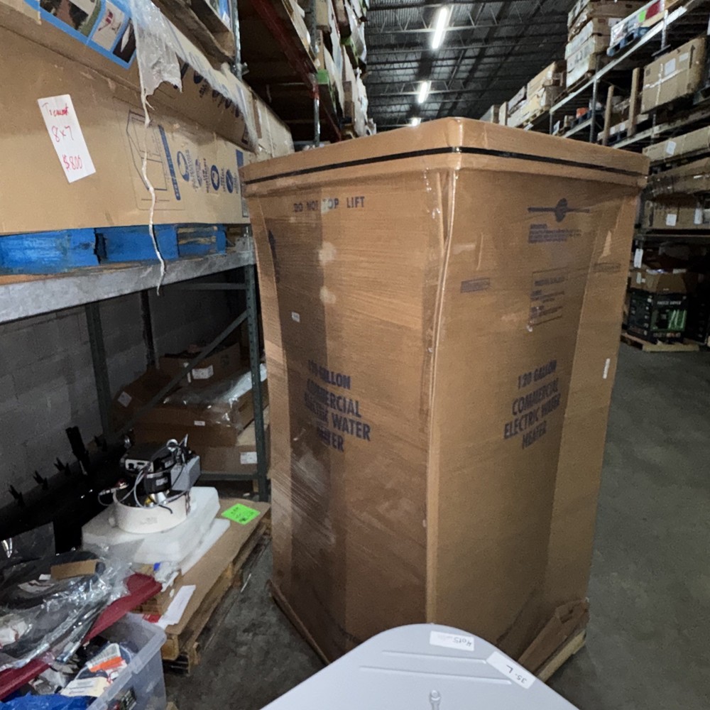 120 Gallon Electric Water Heater 3PH 12,000 Watt ES120-12-G Commercial