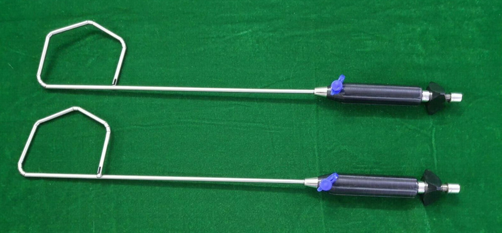 2pc Laparoscopic Liver Retractor 5mmx330mm Endoscopy Surgical Instruments