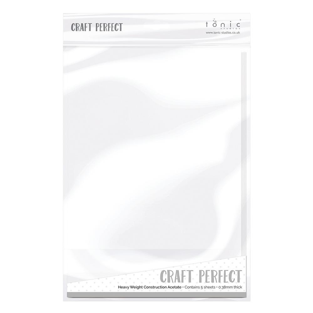 Craft Perfect Acetate A4, 5Pc - Heavy Weight, 9600E