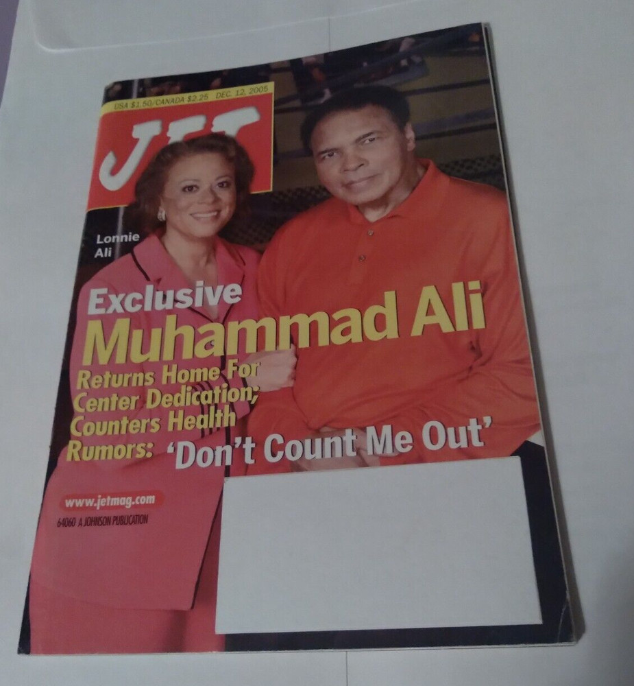 Jet Magazine Dec 12 2005 Muhammad Ali
