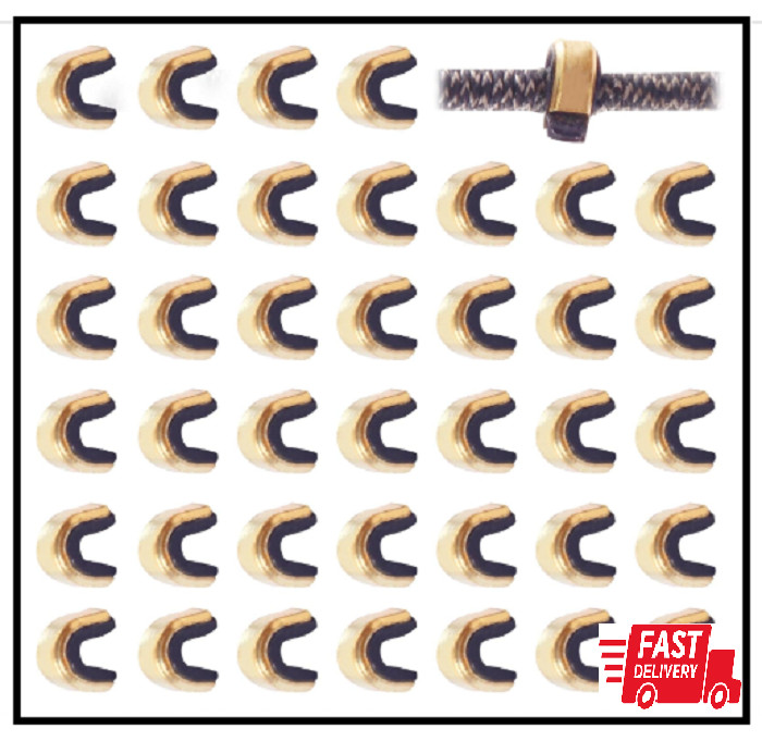 Bow String Nock Points - 40 Packs Arrows Bowstring Nocking Point Set Archery Acc