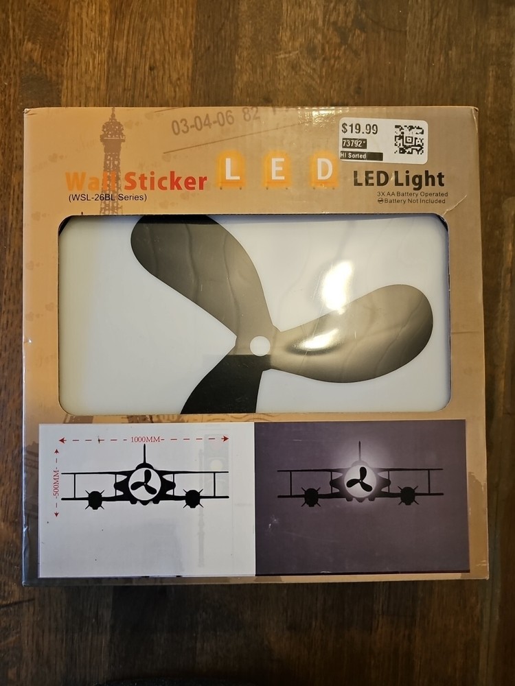 Wall Sticker LED Light WSL-26BL