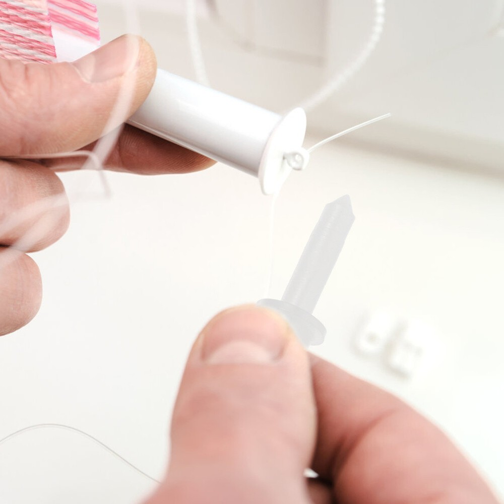 60Pcs Plastic Shutter Pin Replacements - Spring Loaded Repair